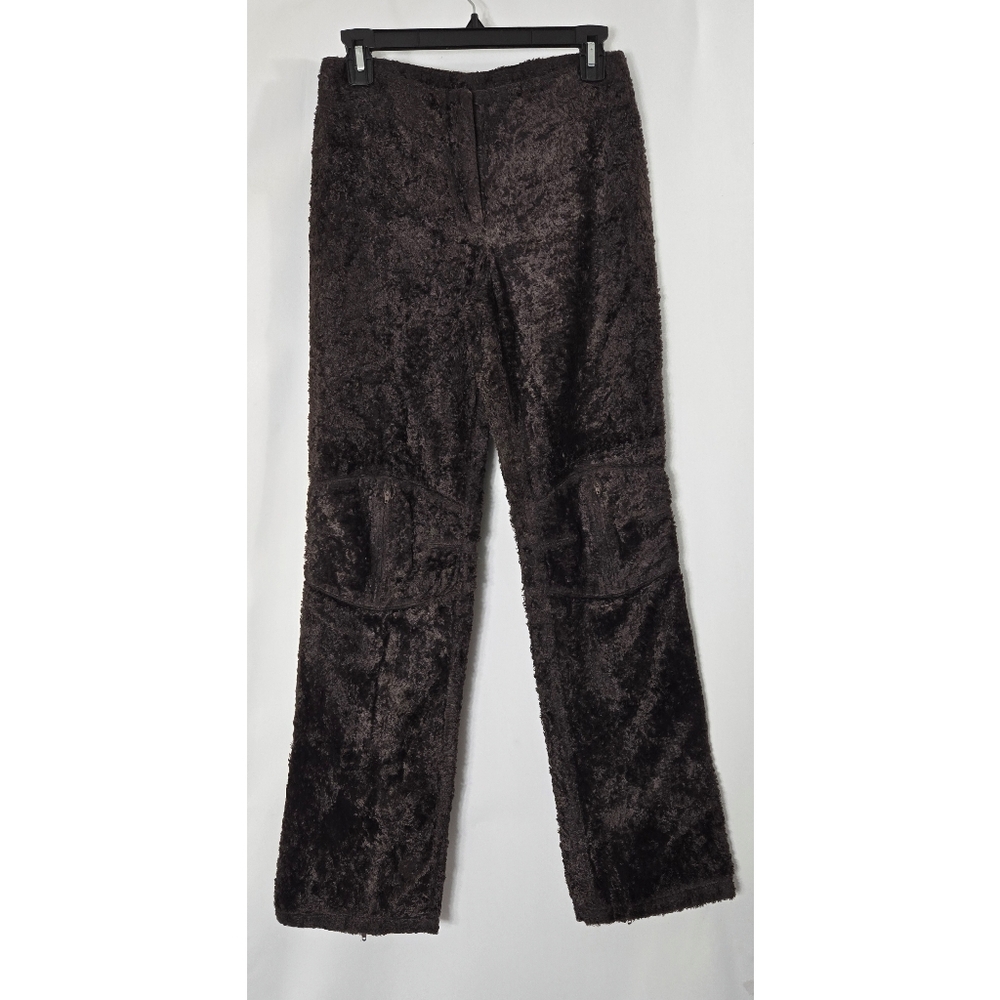 Daniele Alessandrini Dark Brown Furry Pant